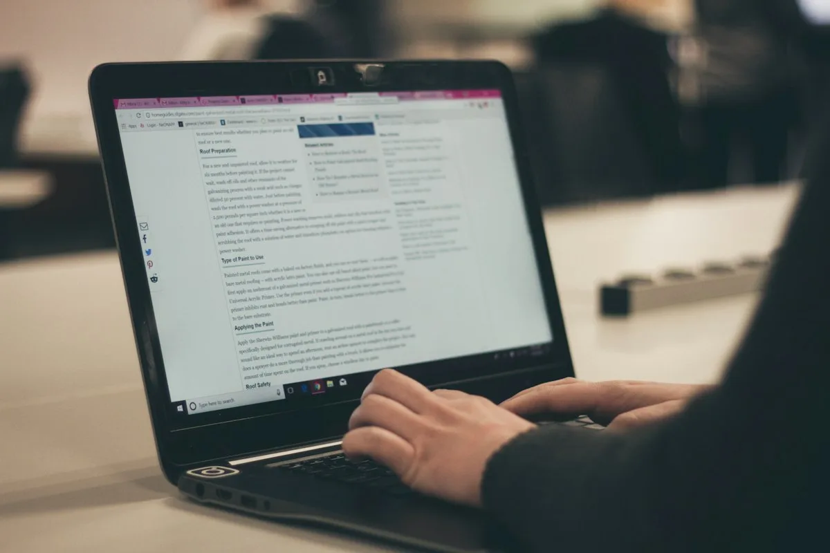 Content marketing professional writing technical copy