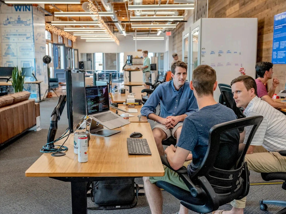 Executive reviewing mobile app strategy