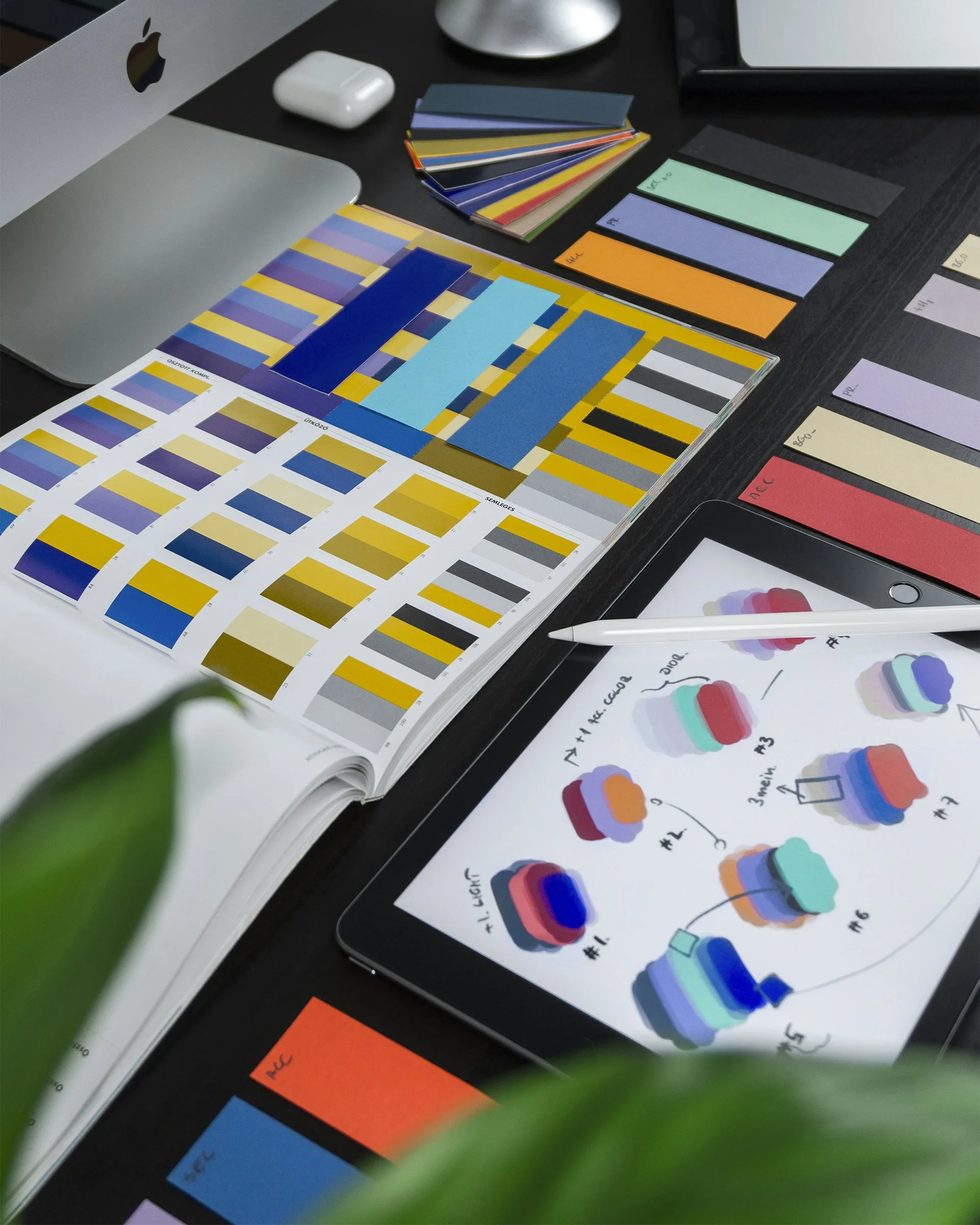 UI/UX designer creating mobile app interface in Warren